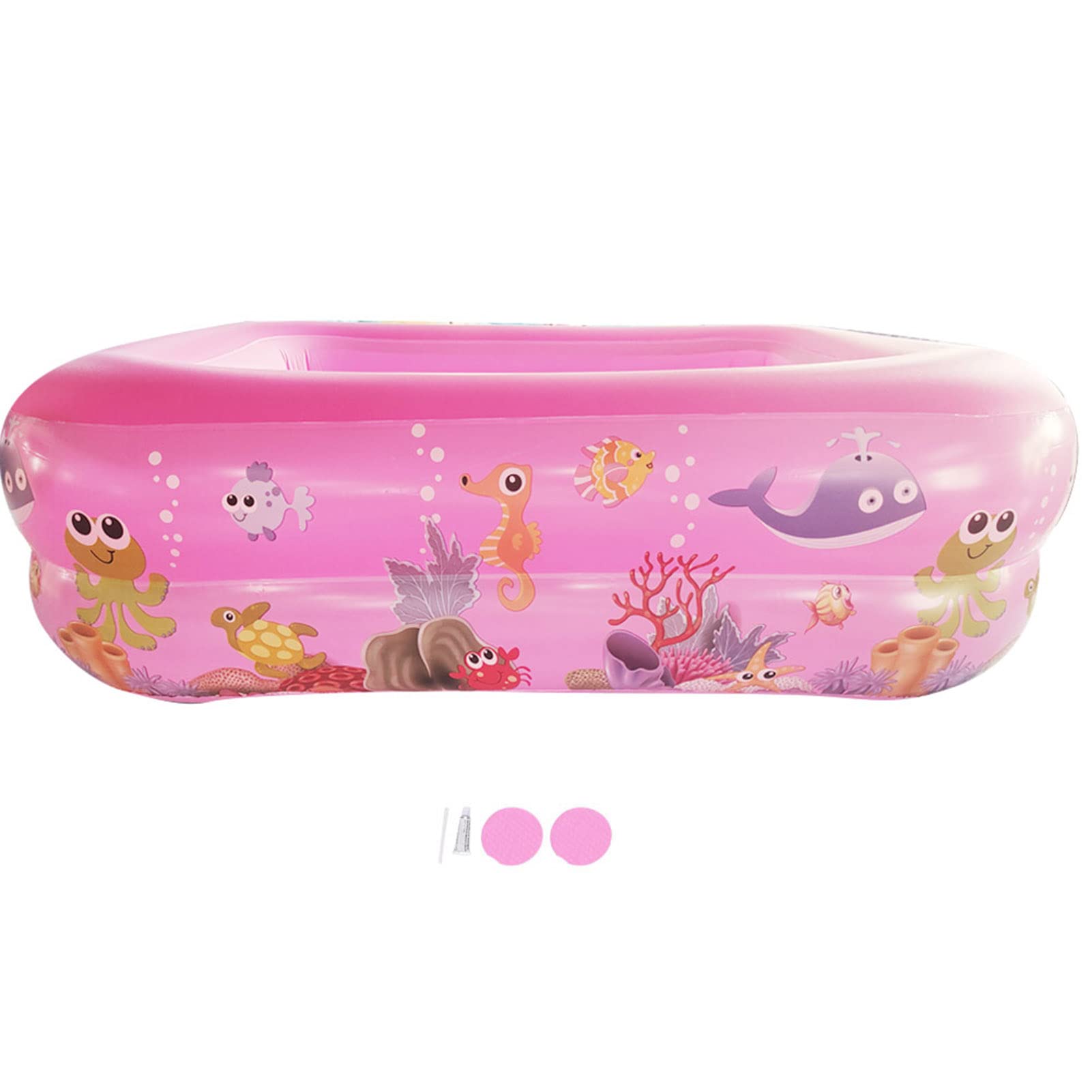 Piscina gonfiabile per bambini extra grandiosi di Holigie, materiale in PVC è resistente e adatto per le piscine per il tempo libero per adulti per incontri familiari e