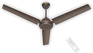 Sujata SBF Air 1200mm BLDC Ceiling Fan | 3 Years Warranty | Savings up to 60% | Remote Control | Fans Ceiling Fans 5 Star | Silent Motor | Inverter Compatible | Living Room & Bedroom (Smoke Brown)