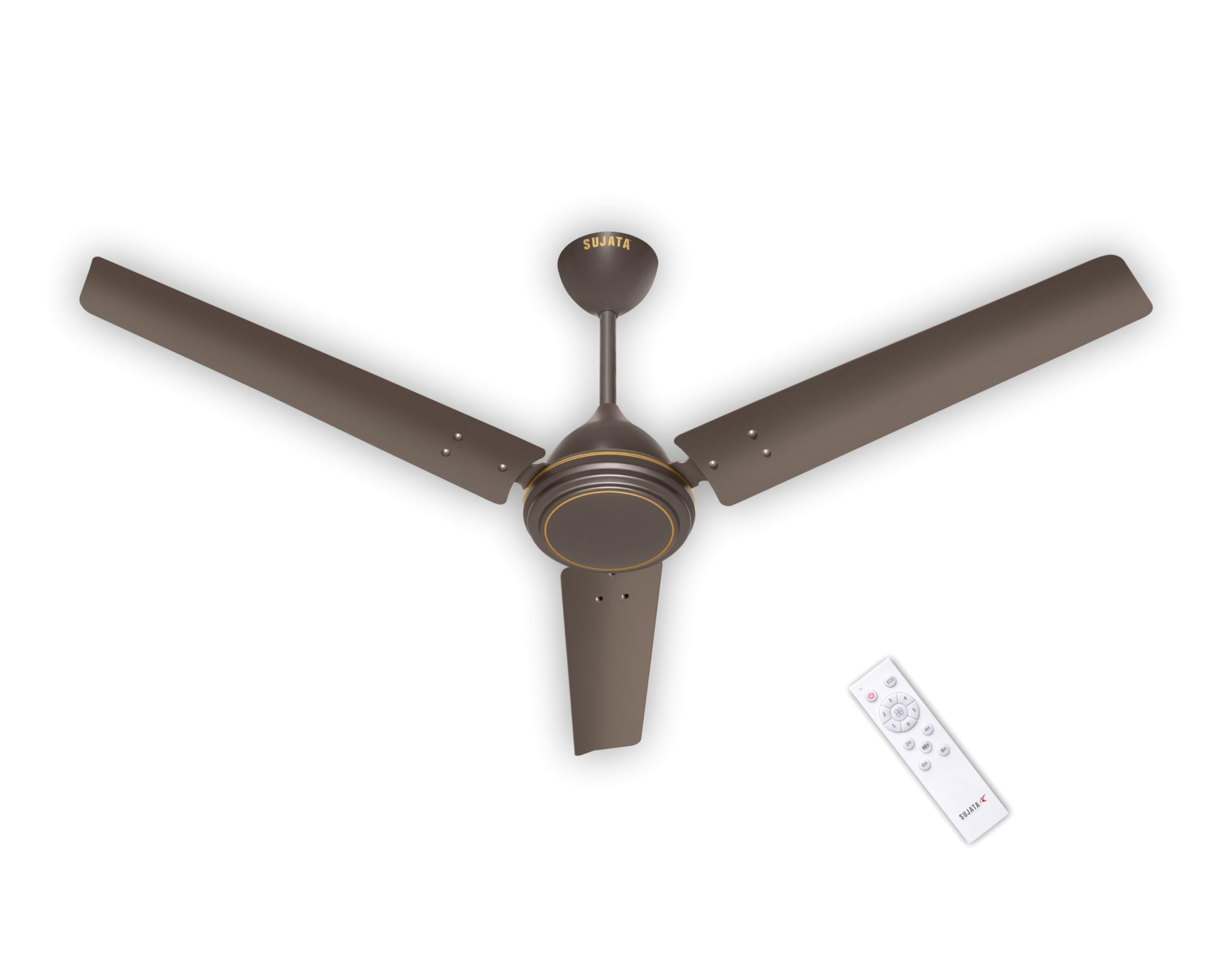 Sujata SBF Air 1200mm BLDC Ceiling Fan | 3 Years Warranty | 33W Energy Saving Remote Control | 5-Star Rated | Silent Motor | Inverter Compatible | Ceiling Fan for Living Room & Bedroom (Smoke Brown)-image-29