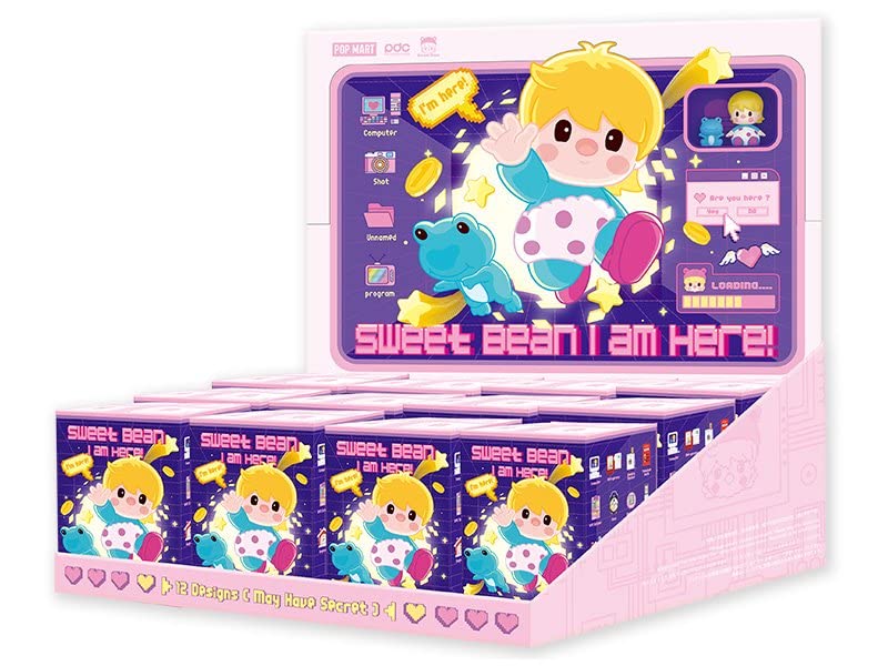 Amazon | POP MART Sweet Bean I am Here! シリーズ PVC&ABS&合金製
