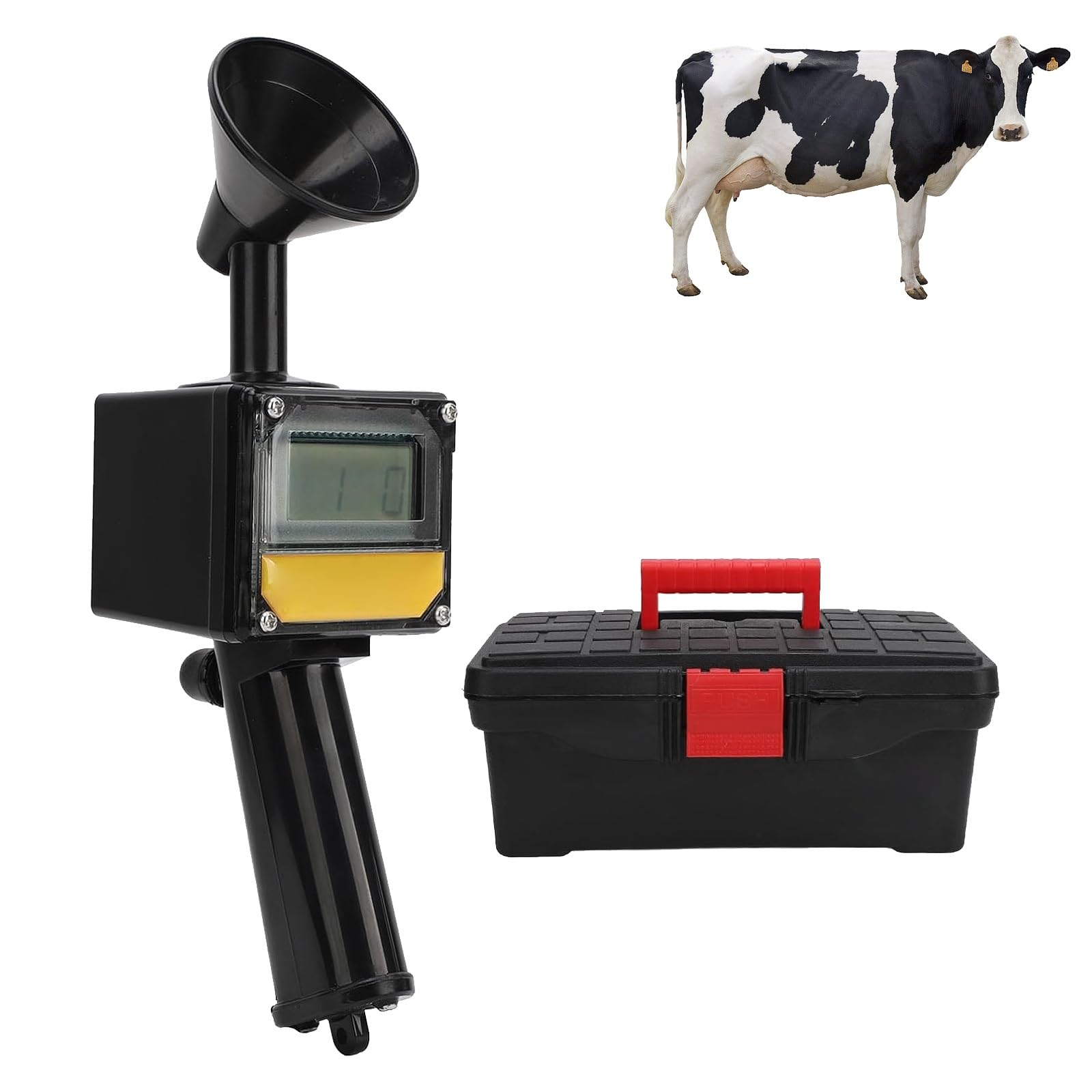 Probador de mastitis de vaca, equipo de prueba veterinaria, detector de pantalla visual para mejorar la producción y calidad de la leche