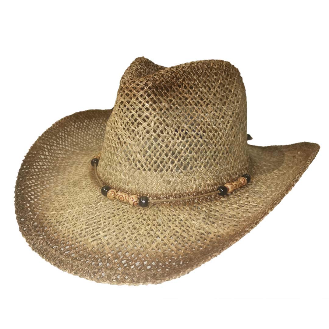 Carnavalife Sombrero Cowboy de Paja Estilo Western para Adulto, Familia por Color y Talla