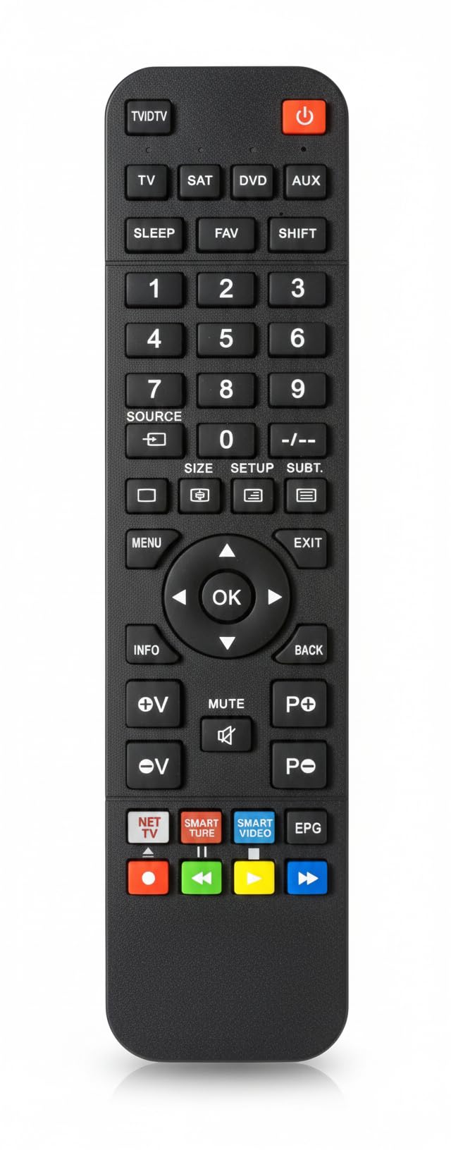 Ersatz Fernbedienung passend für Kenwood KRF-V4530D | KRF-V5030D | KRF-V6030D