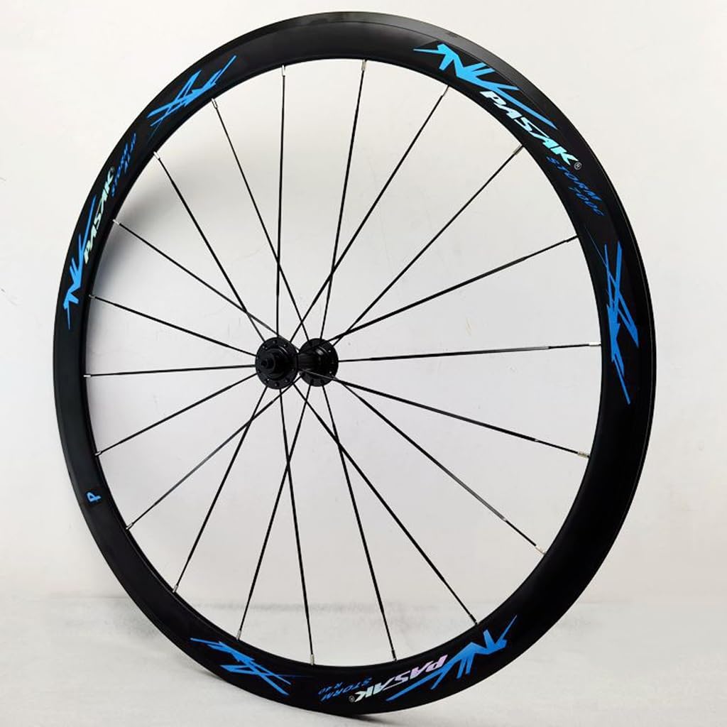 Koła rowerowe szosowe 700C, ze stopu aluminium, szybkozłączka V-Brake, hybrydowe koła górskie, felga 40 mm, pasuje do 7/8/9/10/11 biegów