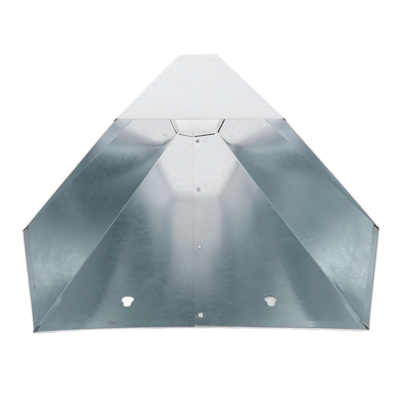 Fdit Cono para Matar Pollos, Embudo de Cono de Retención de Aves de Corral de Acero Galvanizado Resistente con Bordes Doblados, para Asadores, Pavos de hasta 8 Libras