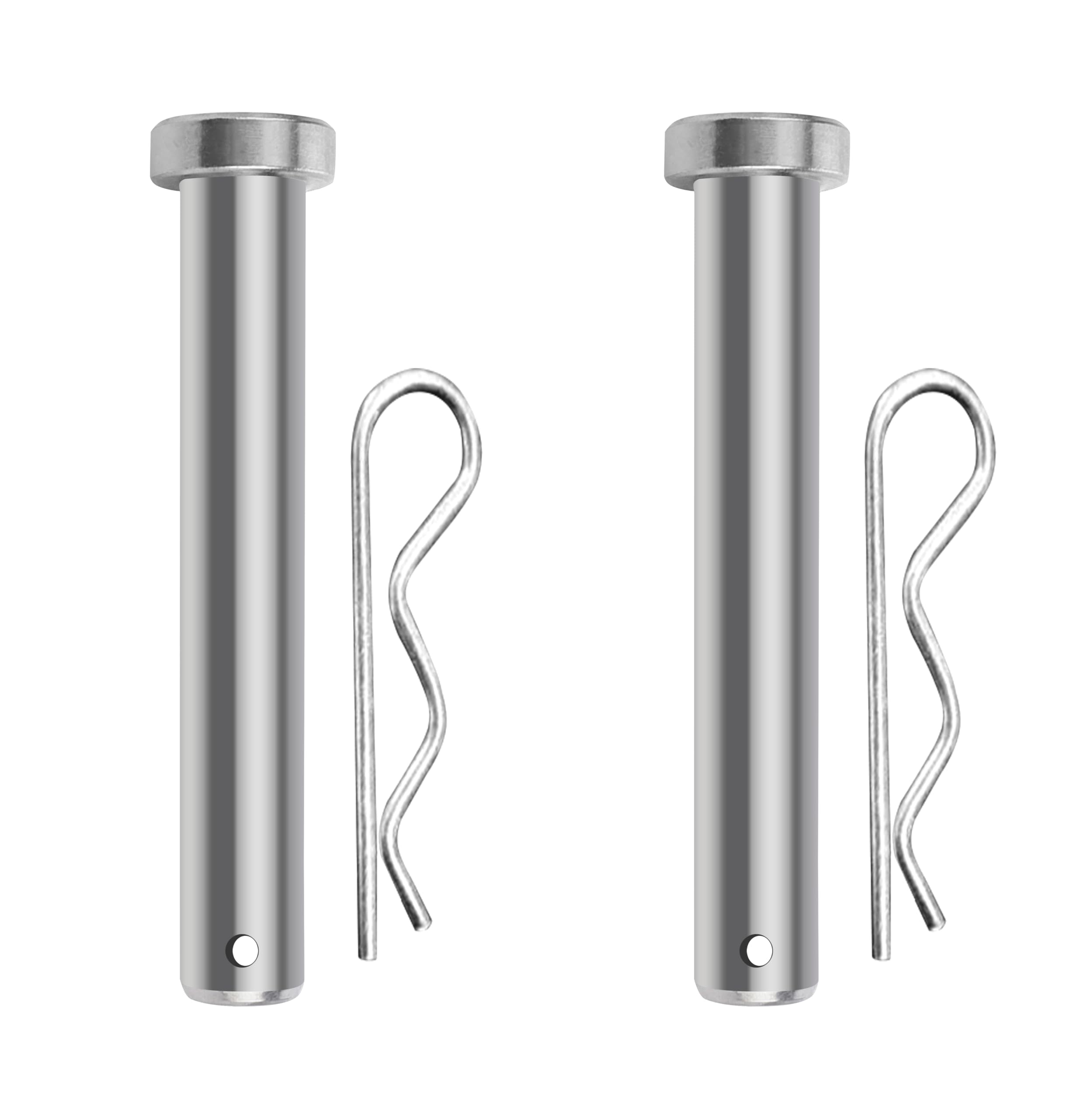DVI Heavy Duty Safety Pin Combo – Strong Metal Attachment Pin with Lock Clip for 7HP Weeder.-image-41