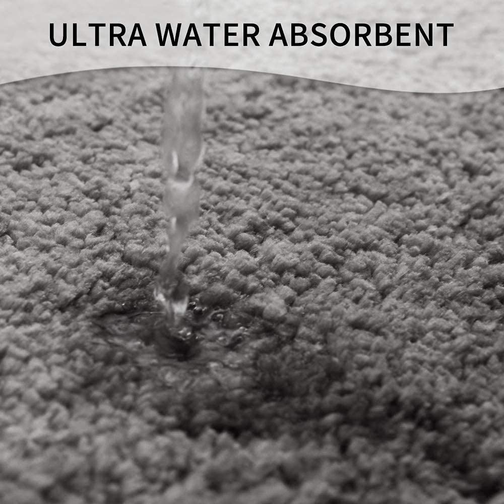 Tappetino Bagno Antiscivolo In Microfibra - Morbido E Assorbente, 50x80cm, Colore Rosa