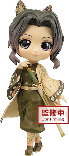 Banpresto Demon Slayer Kimetsu no Yaiba Q posket-Shinobu Kocho-(ver.B), varios colores (BP17625)