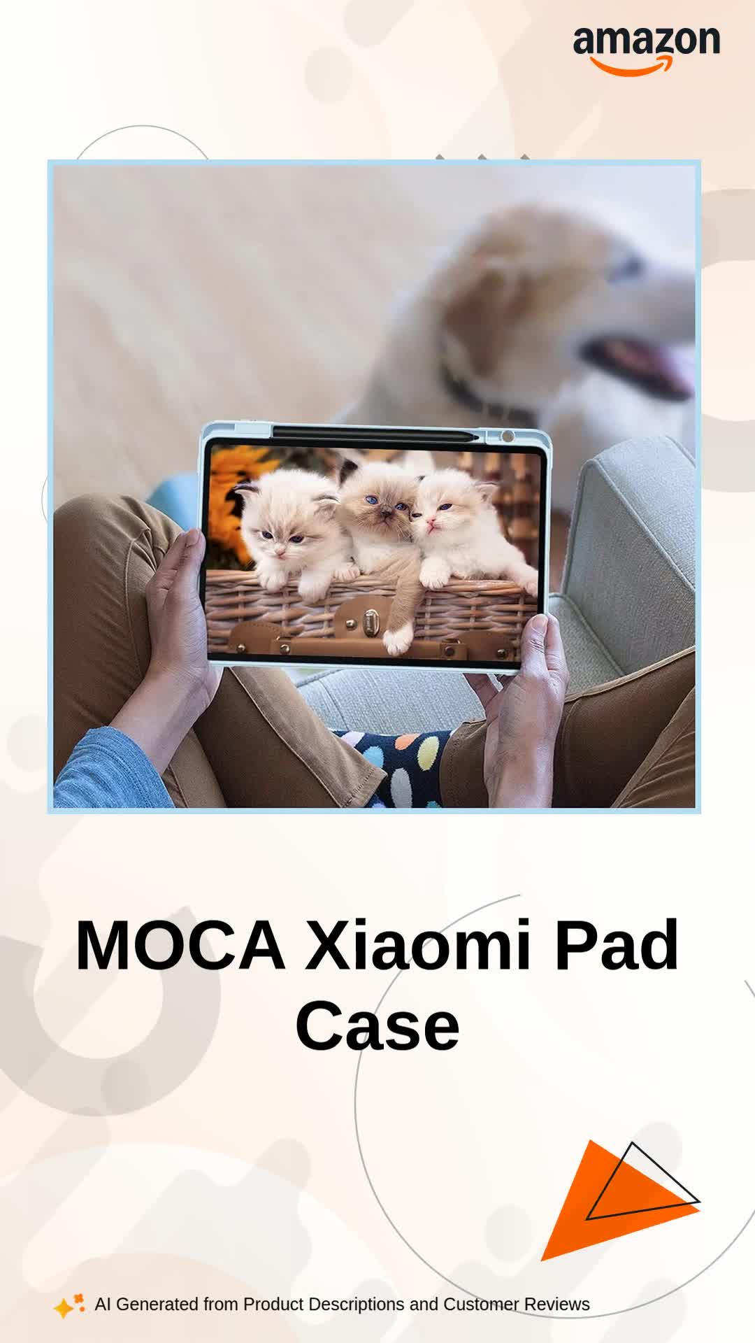 MOCA Case for Xiaomi Pad 5 / Pad 5 11 Pro with Pen Holder