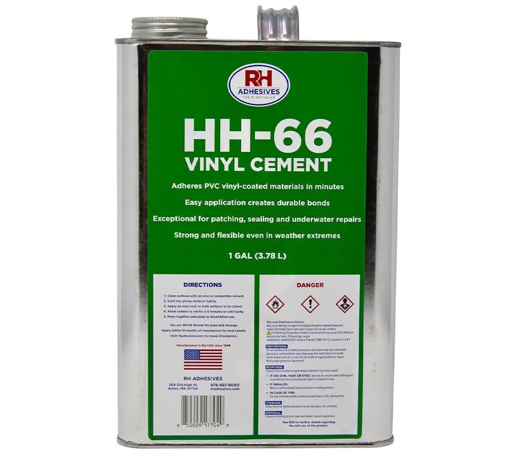 glue for tarp Mytee Products HH66 Vinyl Cement out_of_stock_key_sizes sealing and repairing PVC Radstand:L2 Metal Gear Solid (PSOne,