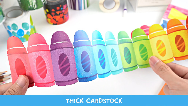 Amazon.com: ERKE 60 Feet Bulletin Board Borders, Colorful Crayon