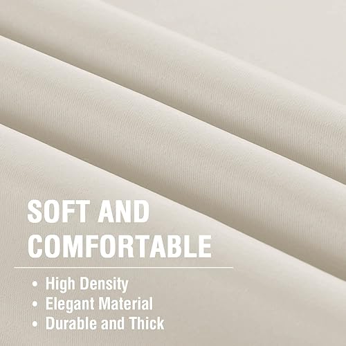 Miniatura 7 de H.VERSAILTEX Cortinas reductoras de luz, paneles de tratamiento de ventana con aislamiento térmico, cortinas de oscurecimiento de la habitación,