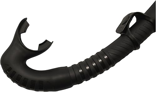 Miniatura 4 de Buceo Elección Palantic Negro Submarinismo Buceo Libre Buceo Bajo Volumen Flexible Snorkel