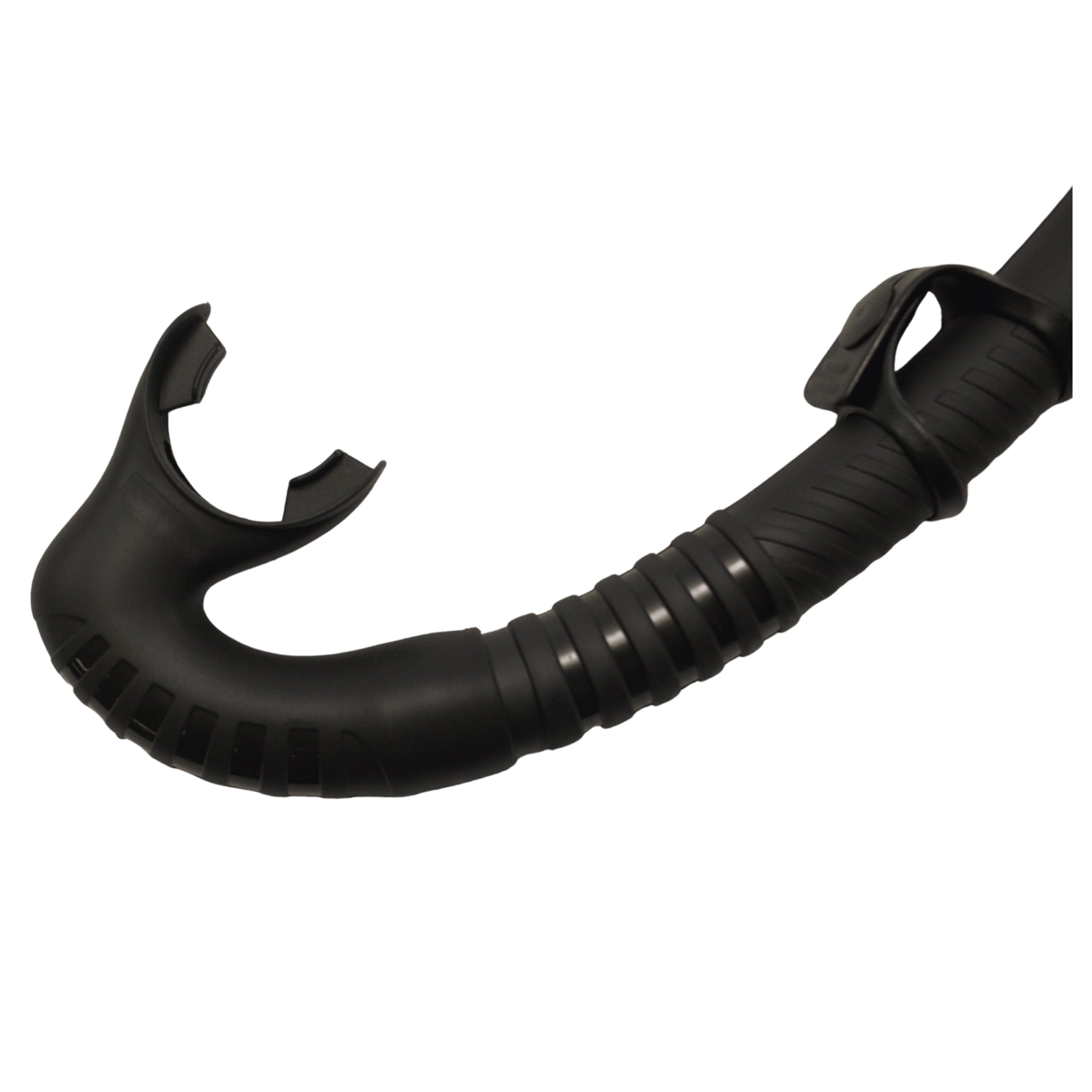 Palantic Low Volume Flexible Snorkel – Freediving & Spearfishing Snorkel with Soft Mouthpiece, Streamlined Design for Minimal Drag, Comfortable & Durable