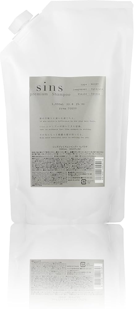 Amazon | sins (シンズ) プレミアムシャンプー 1000ml | sins