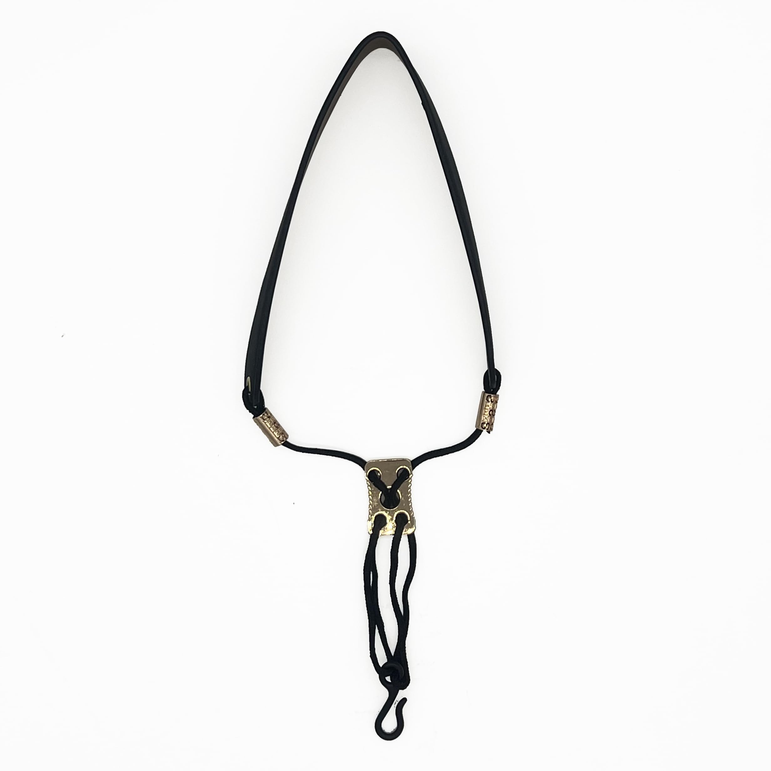 Sangle de Cou pour Clarinette - Kid's Choice - Sangle en Cuir, parfait pour enfants - Carabinier solide - Eastman® Bretelle/Sangle de Clarinette (Kid's Choice)