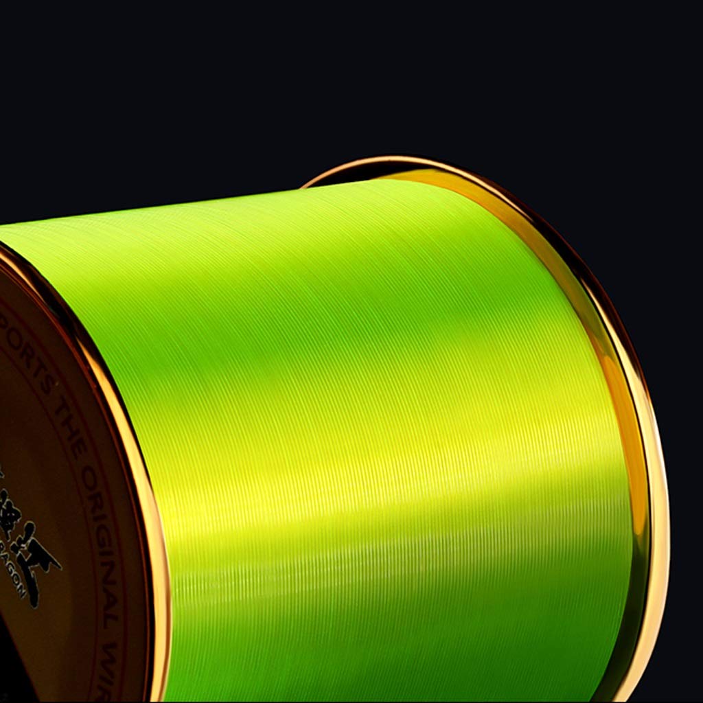 Lenza 500 Yards Linea avanzata Coating Tech Zero Stretch alta sensibilità da pesca, più piccolo del diametro di nylon Superiore Linea di pesca materiale 3 Pezzi Filo da ​pesca ( Size : 4# )