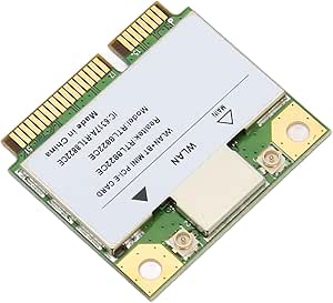 Ubit Scheda WLAN PCIe WiFi 6 Bluetooth 5.2,AX200 Chip,Max 2974 Mbit/s Dual Band (2.4/5 GHz