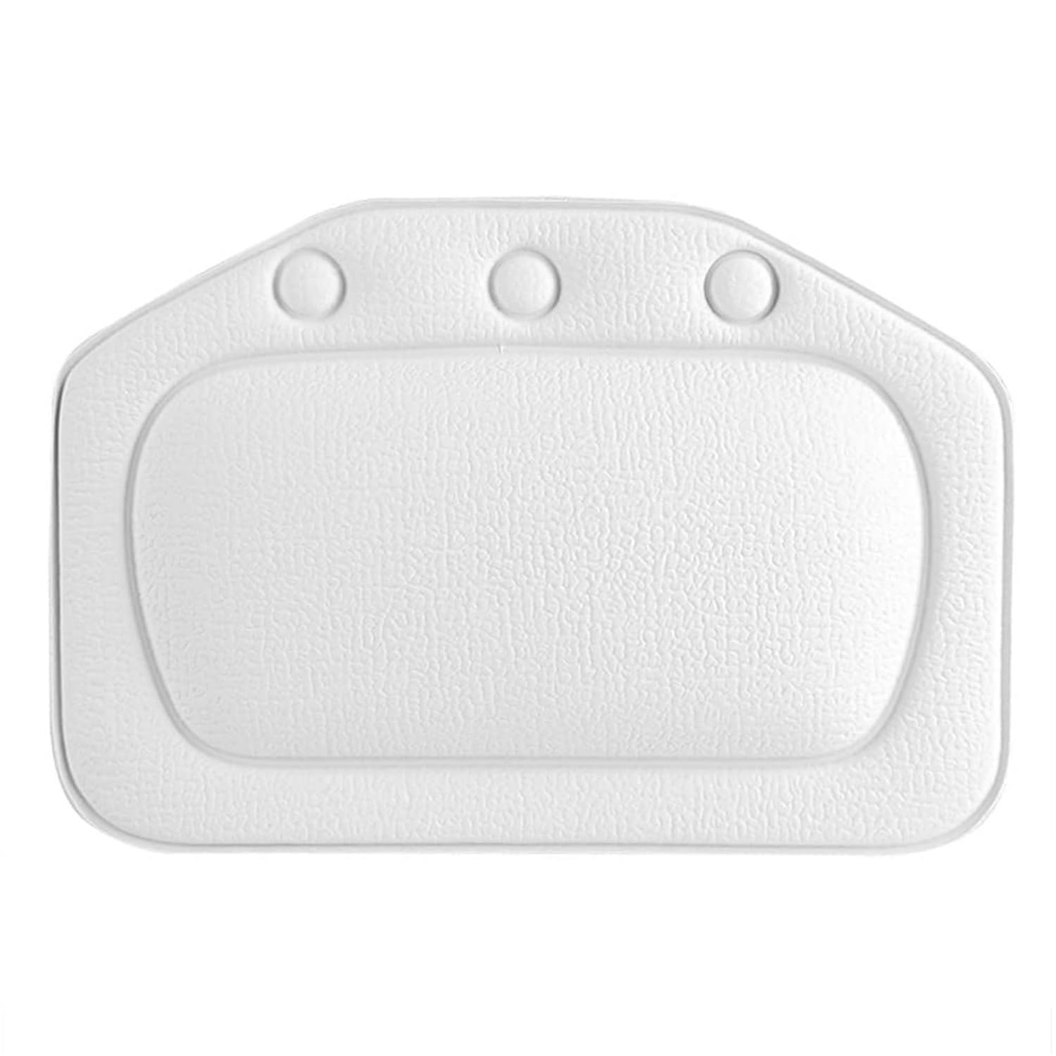 LATRAT Reposacabezas Bañera, Bañeras Almohada Espuma Suave Acolchado Spa Bañera Almohada Bañera para Uso Casero, Blanco