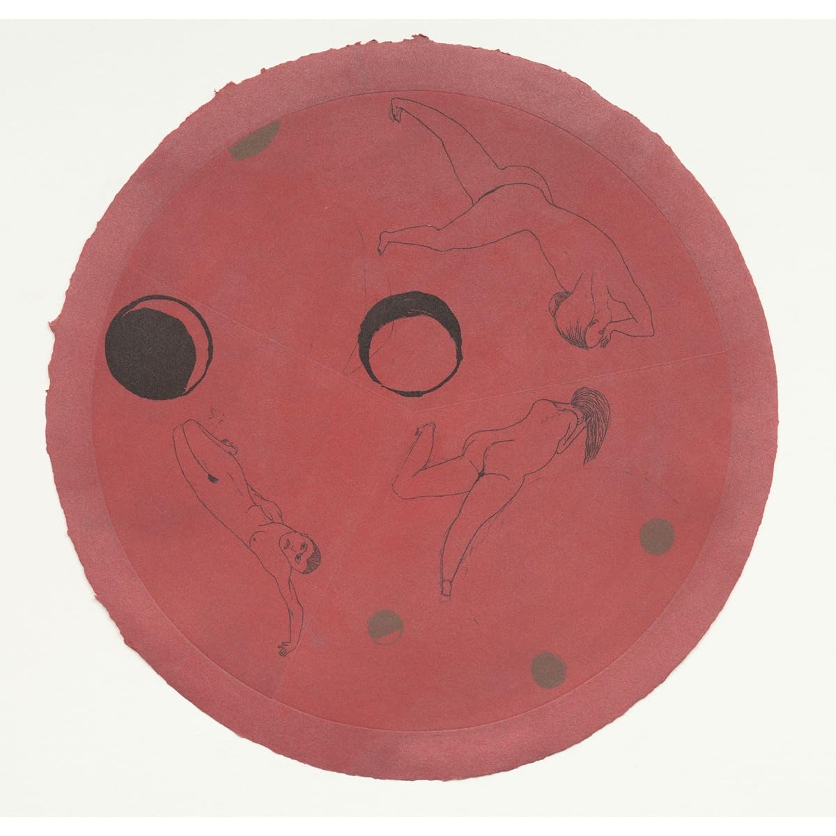 Affiche roulée Francesco Clemente Tondo grand format papier premium - 2