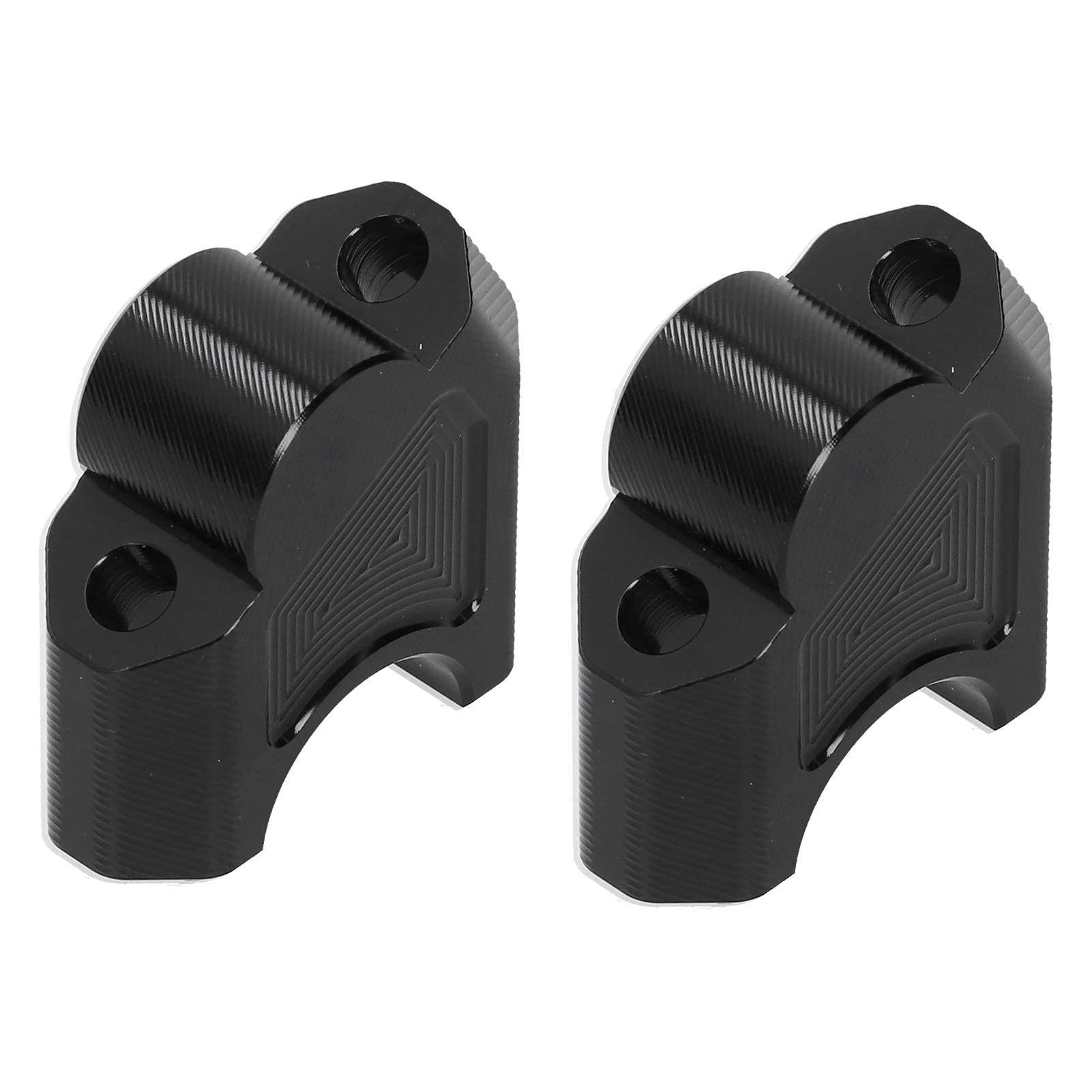Aramox Soporte de elevador de manillar, adaptador de abrazadera de elevador de manillar de motocicleta negro de 28 mm apto para 502C / TRK502 / 502X / 752S / Leoncino BJ500