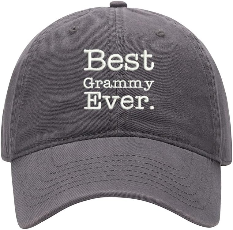 Baseball Cap Men Best Grammy Ever Embroidered Washed Cotton Dad Hat Baseball Caps