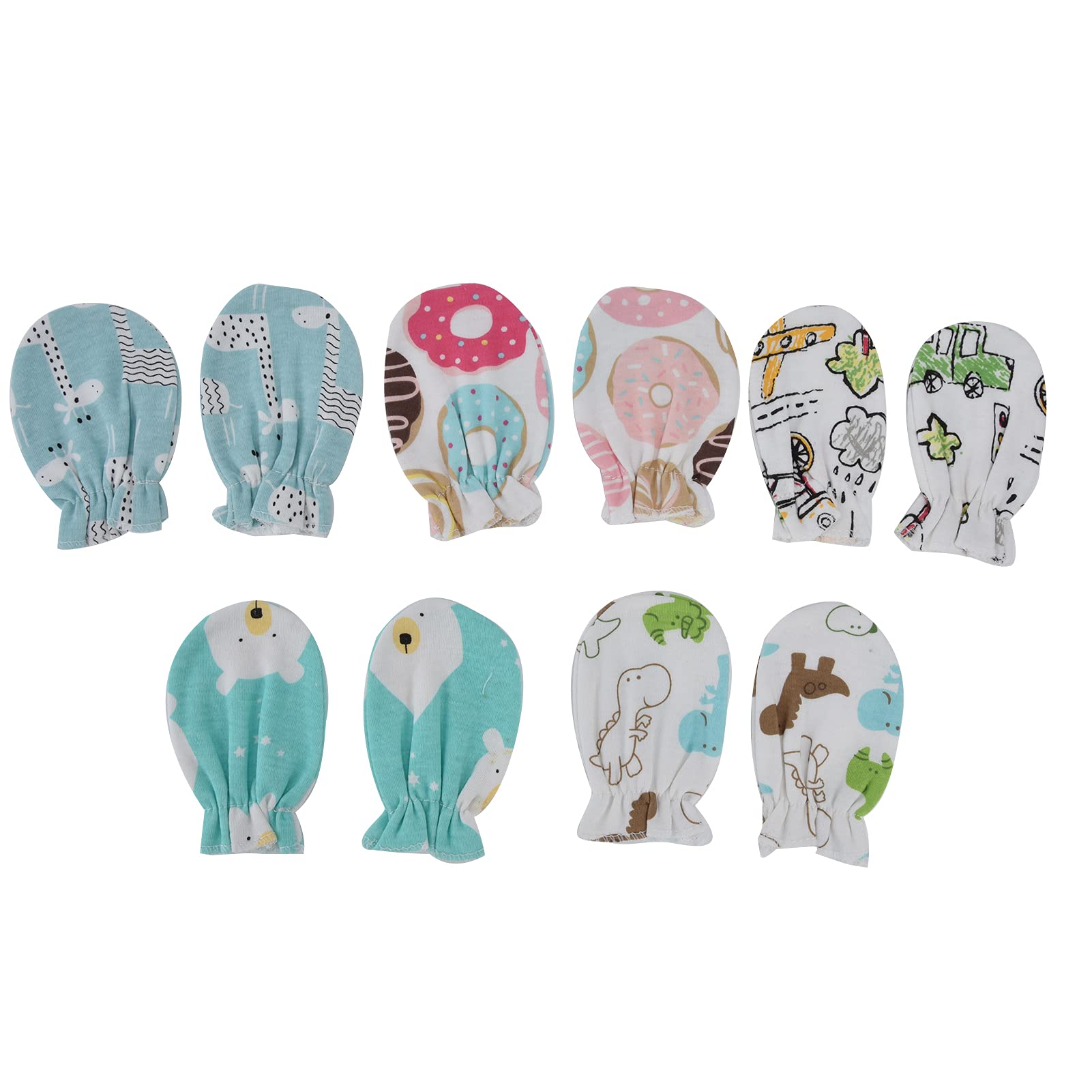 Baby Mitts, Soft Baby No Scratch Mittens for Travel for Home(Anti-scratch gloves)