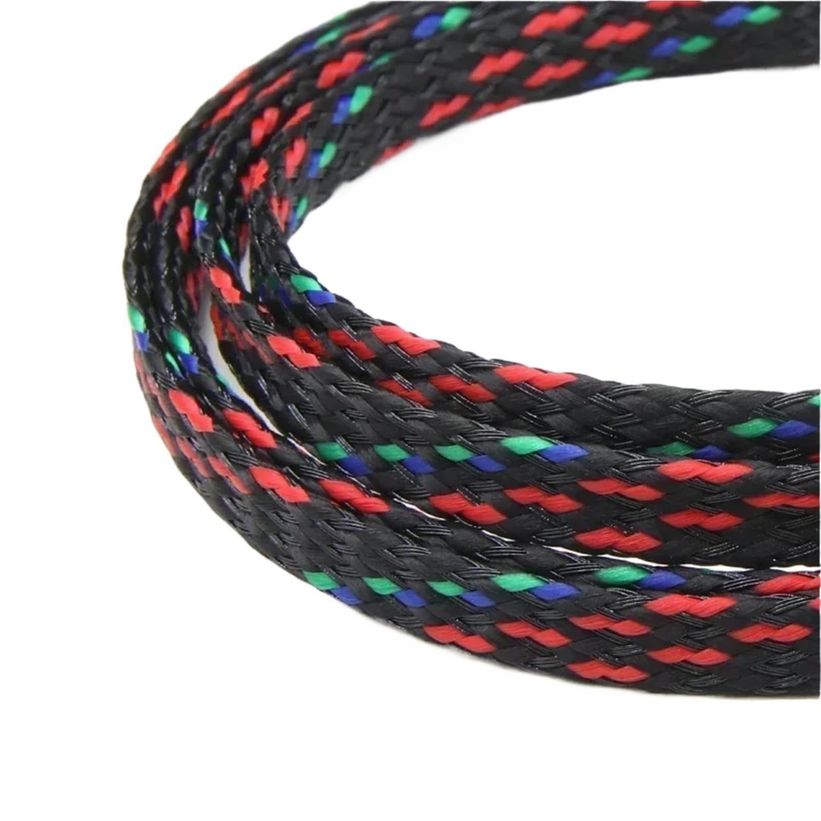 Copri Cavi Guaina for cavo da 1~50 m Treccia espansa 4 8 12 mm Avvolgicavo flessibile Guaina di protezione isolata Guaina for cablaggio(B,12mm,50 meters)