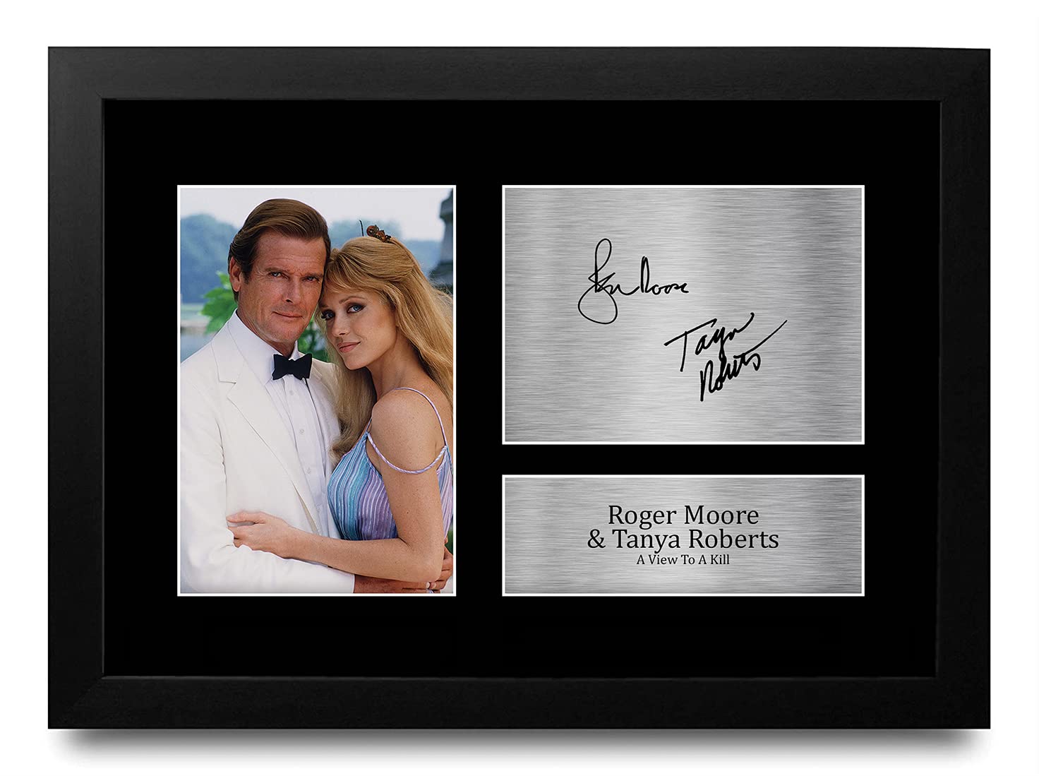 Amazon.co.jp: HWC Trading FR A4 ロジャー・ムーア&ターニャ