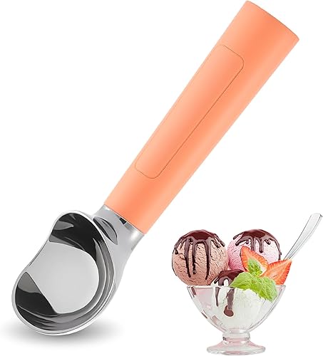 Miniatura 10 de Cuchara de helado con calefacción recargable, cuchara eléctrica para helado con pantalla LED, se calienta a 158 °F para helado duro, fácil para Negro