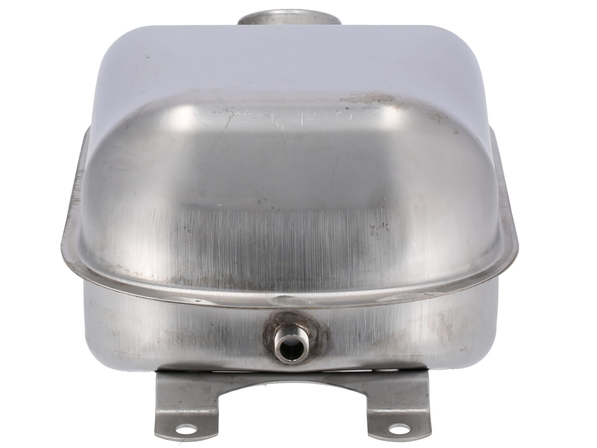 MZA Fero Kraftstofftank für Simson Schwalbe KR51 - Edelstahl Version