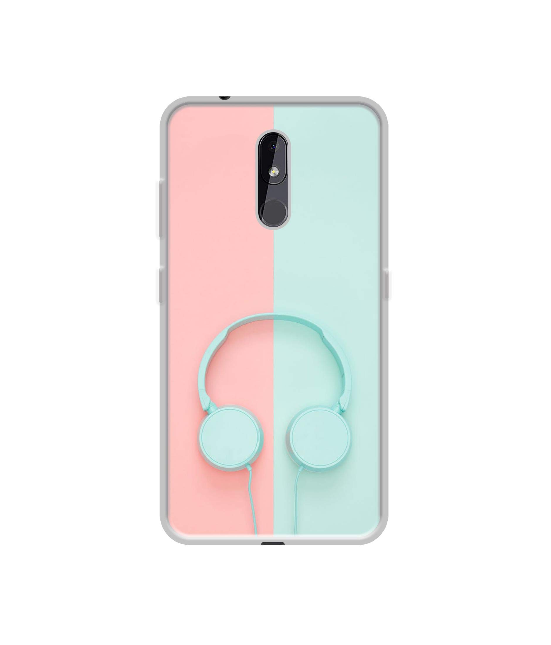 Amazon Brand - Solimo Designer Head Phone UV Printed Soft Back Case Mobile Cover for Nokia 3.2 (B0856BFF2V) Amazon Price History, Amazon Price Tracker