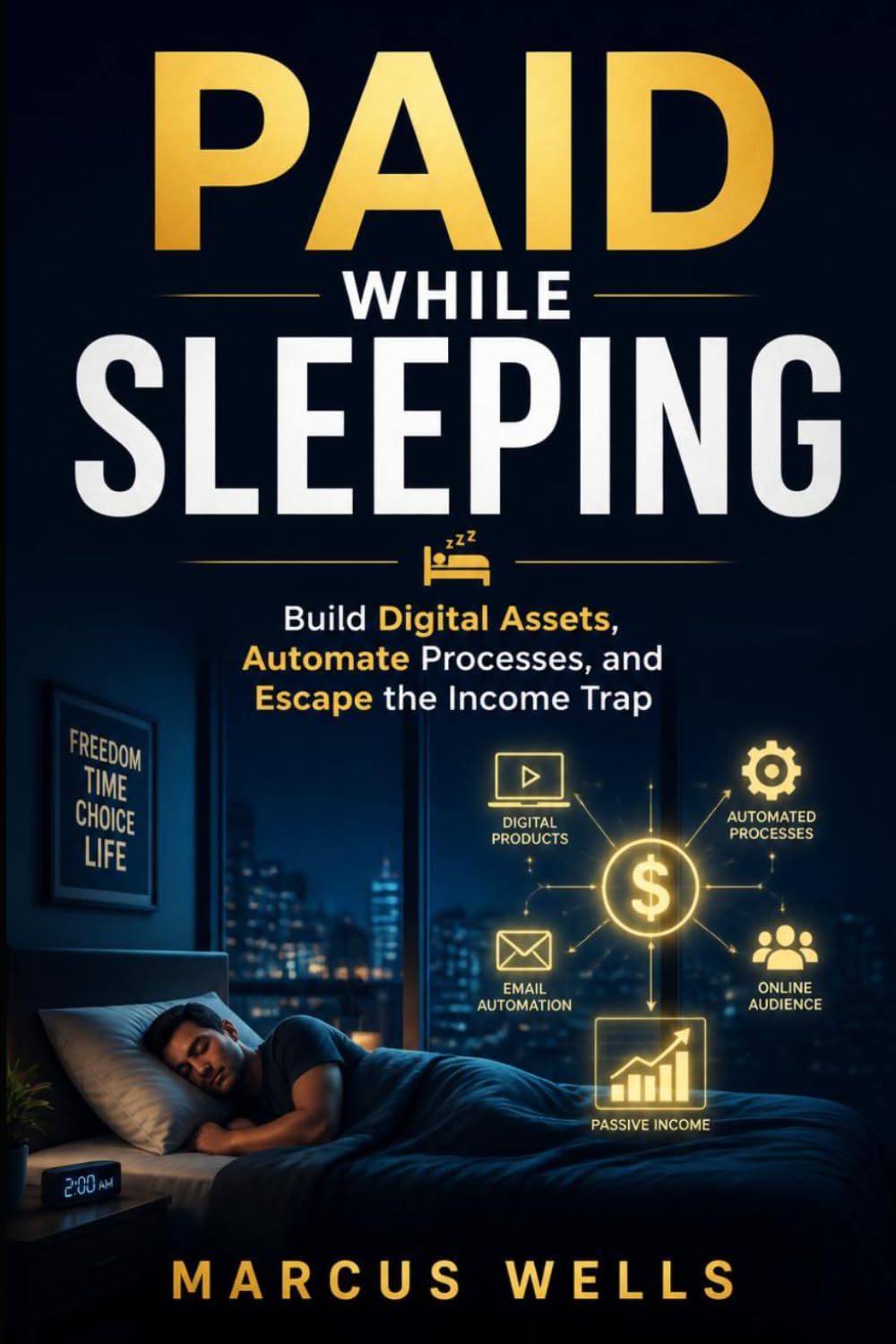 Paid While Sleeping: Build Digital Assets, Automate Processes, and Escape the Income Trap