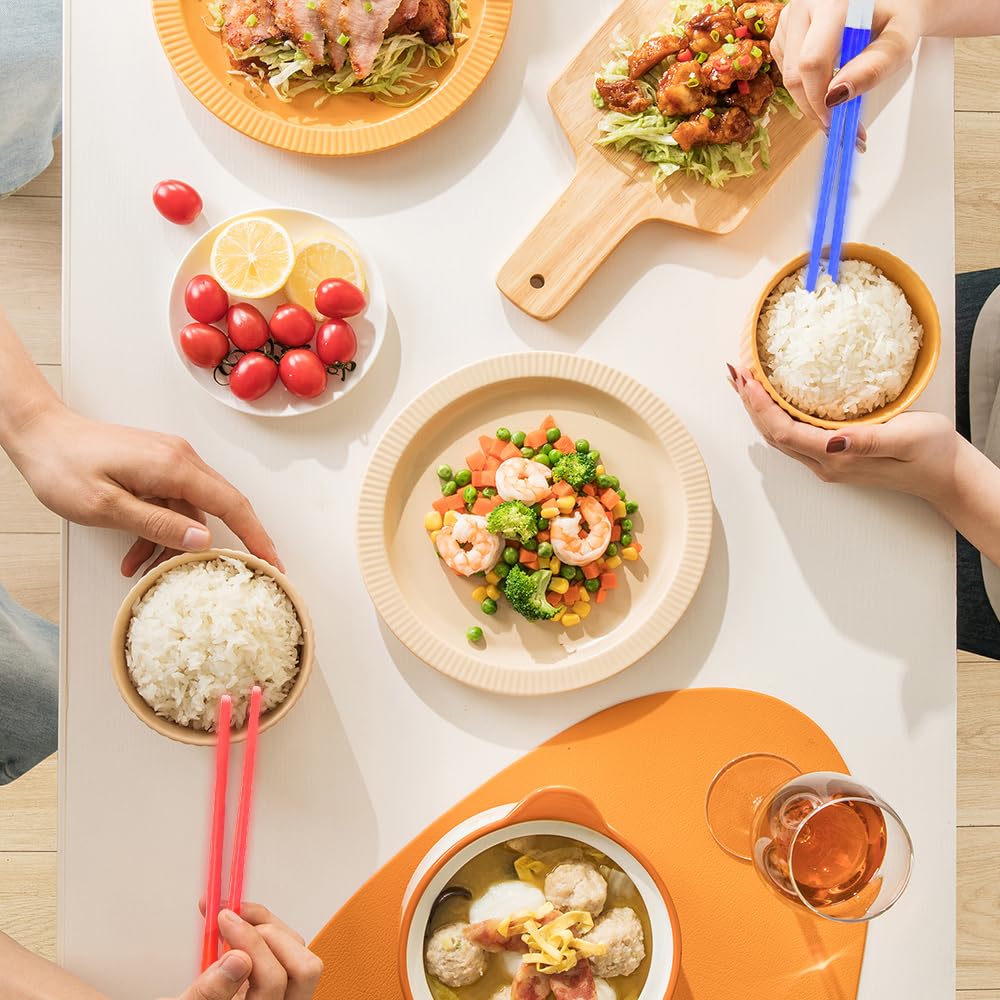 Bacchette Sushi LED Hojalis - 9 Colori, Ricaricabili, Lavabili, Per Cene E Feste