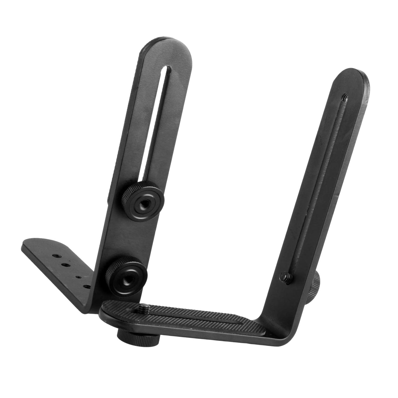 Enakshi® Dual L Shape Camera Flash Bracket Extension Bar Heavy Duty for DSLR Camera|Cameras & Photo | Flashes & Flash Accessories | Flash Adapters-image-10