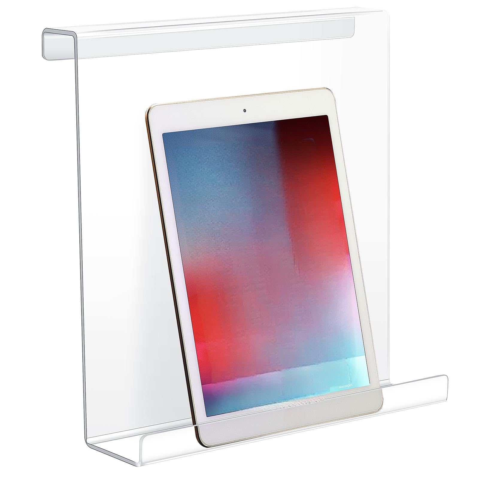 Treadmill Book Holder Clear Acrylic Reading Rack for Treadmill Universal Book Holder Compatible with Ipad, Kindle, Flat Tablet, Nook, eReader Magazine for Gym Exercising (11 x 11 x 2.5 Inches)-image-32