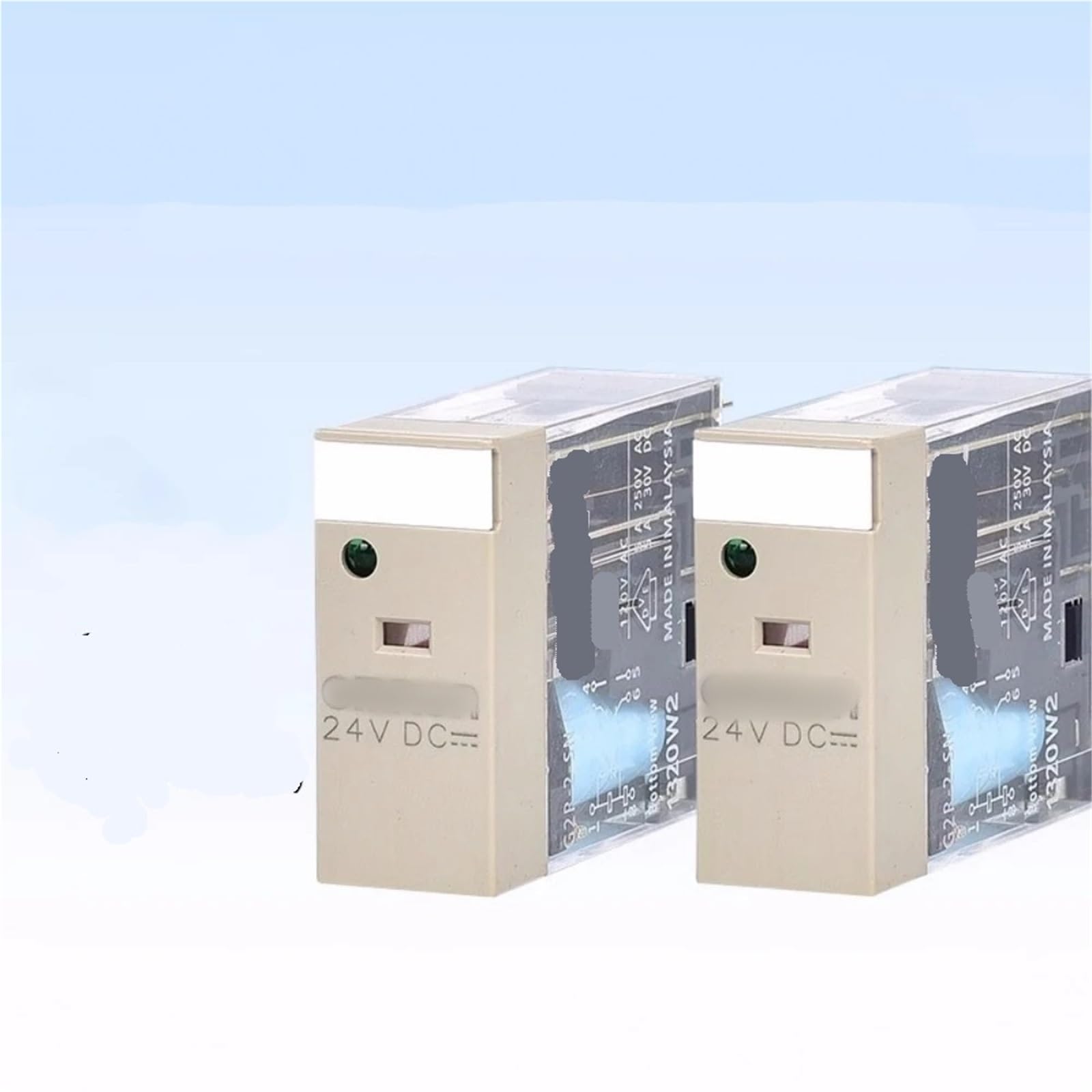 G2R-2-SN 24VDC relais de puissance industriel Omron compatible lot de 2 pièces - 3