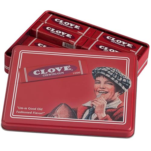 Clavo, lata vintage de chicle, 10 unidades