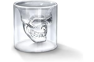 DOOMED Crystal Skull Shotglass