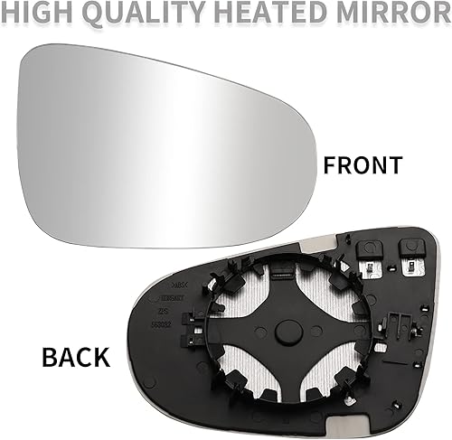 Miniatura 2 de Espejo lateral de pasajero de repuesto para Volkswagen VW MK6 2010 2011 2012 2013 2014 Golf GTI Espejos de cristal  Espejo retrovisor lateral