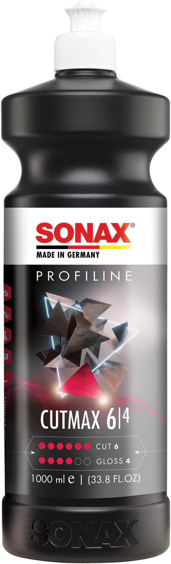 CutMax Cutting Compound 246300 | Paint Correction for Removing Deep Scratches Sanding Marks & Oxidation | High Performance Abrasive Formula for Professional Grade Results on Paint Surfaces | 1L
