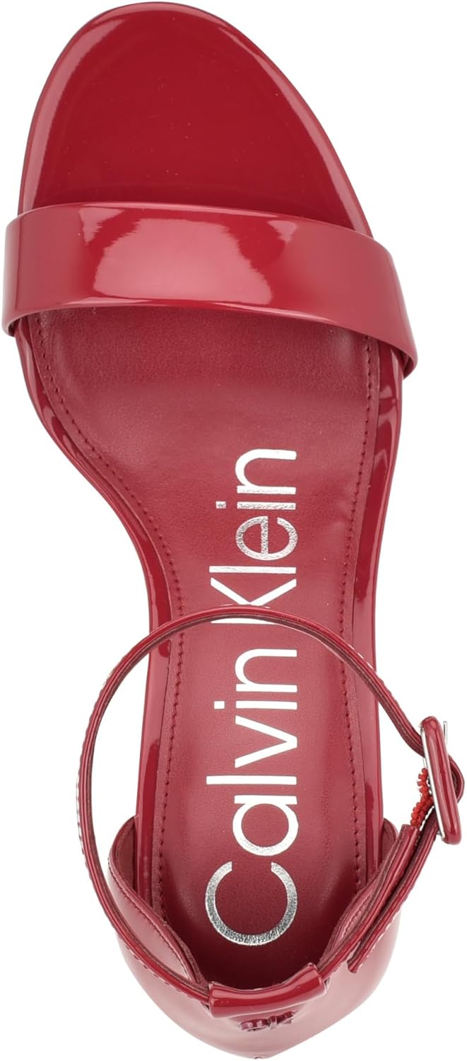 Womens Sandals Red Calvin Klein Sandals Calvin Klein Women's