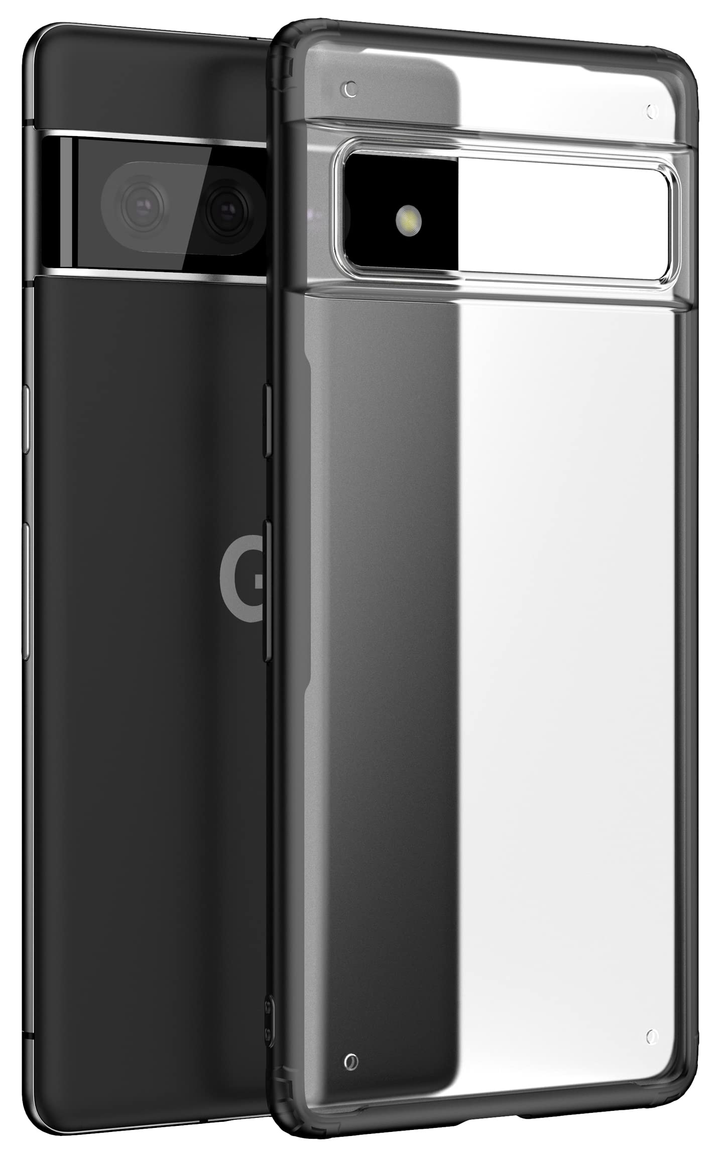 Kapa Shield Frosted Acrylic Back Shock Proof Case Cover for Google Pixel 7 (Black) (B0BS9RTLH6) Amazon Price History, Amazon Price Tracker