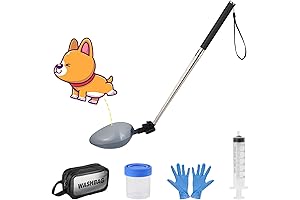 Dog Urine Sample Catcher - The Easy, No-Mess Way to Collect Urine...