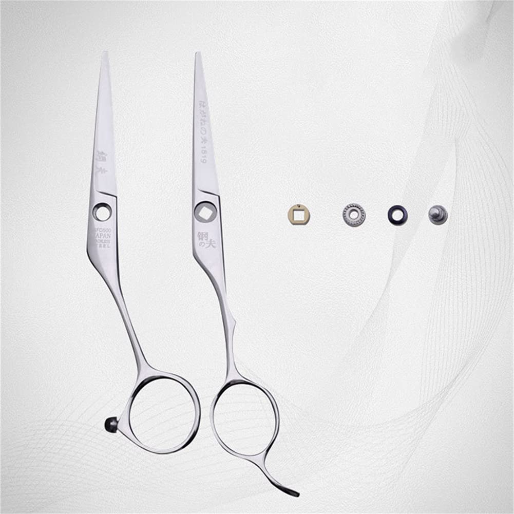Ciseaux De Coiffure Professionnels, Ciseaux Japonais pour La Coupe De Cheveux, Ciseaux De Barbier Ultra Tranchants, pour Femmes/Hommes/Enfants Et Barbiers