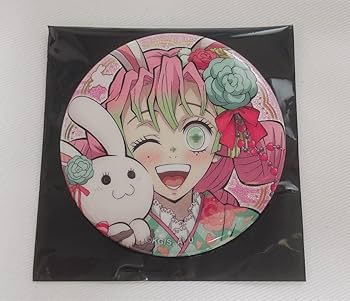Amazon.co.jp: 鬼 滅 AGF2023 兎年 グリッター缶バッジ 甘露寺蜜
