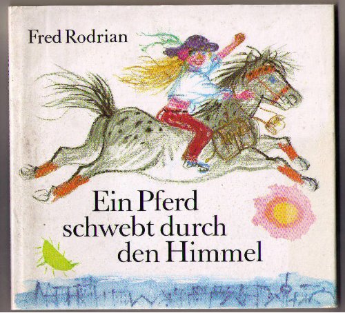 Ein Pferd schwebt durch den Himmel