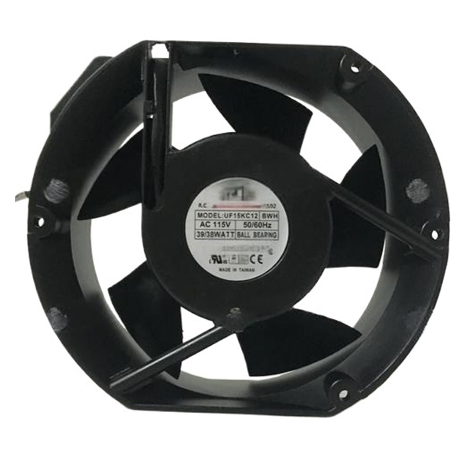 YMUGUEGH UF15KC12BWH 115V 50/60Hz UF15KC12BTHN Cooling fan(UF15KC12 BWH)