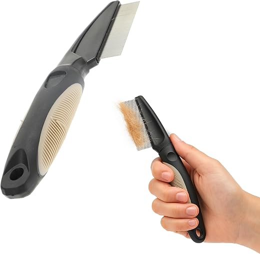 Rosewood – Peine antipulgas Rosewood para perros y gatos. Talla Única