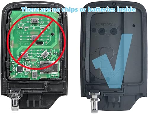 Miniatura 4 de Carcasa de repuesto para llave de control remoto sin llave para Honda Accord Civic CR-V CRV Pilot Passport Insight EX EX-L Touring. Número de pieza